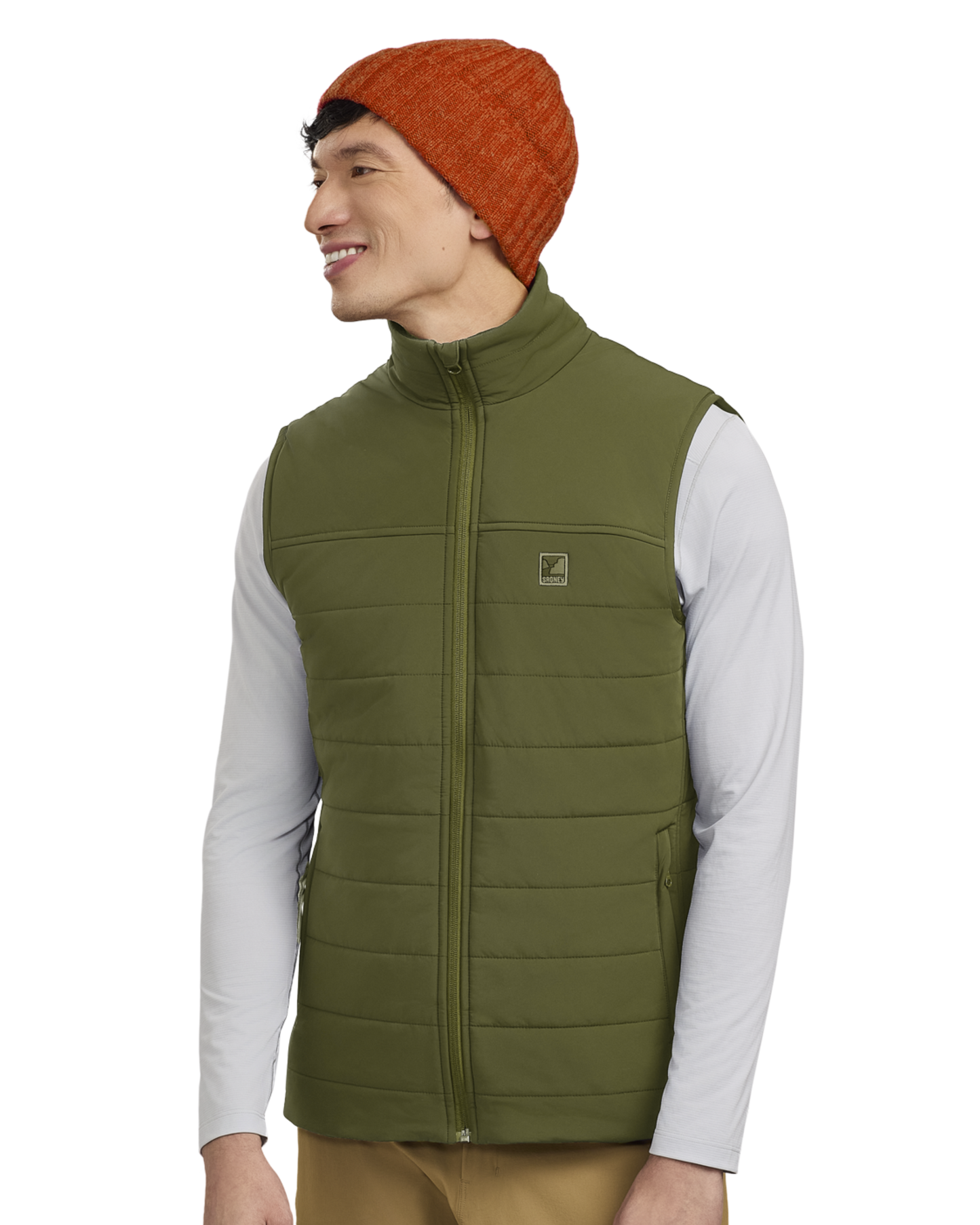Sagney Heated Puffer Vest with ewool 20 for men