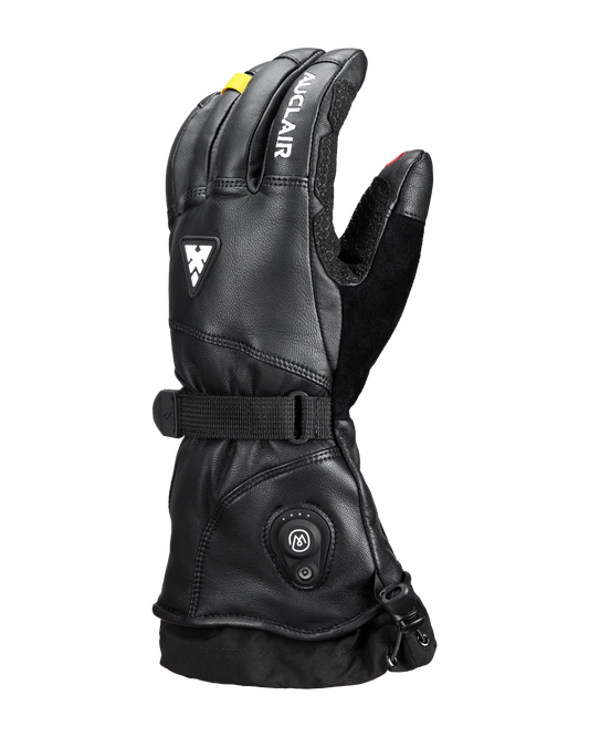 High performance heated ski glove