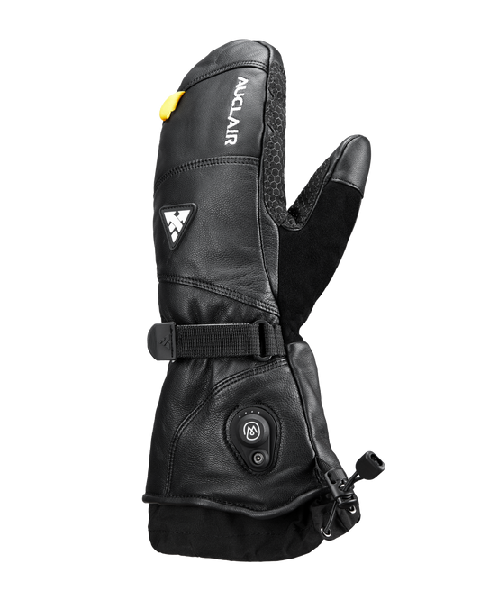 High performance heated ski mitts