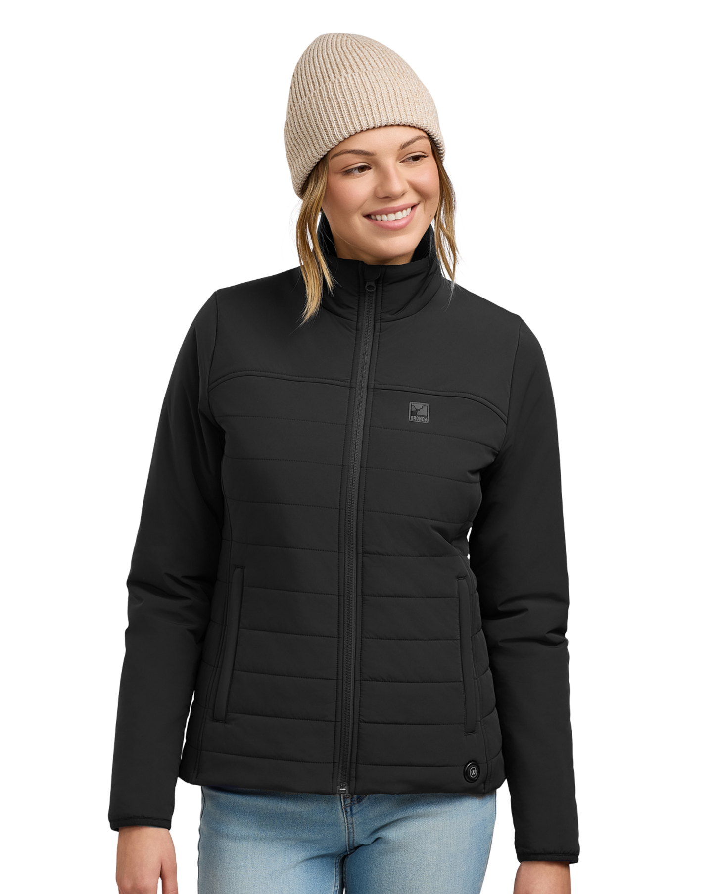 Sagney Heated Puffer Jacket with ewool 20 for women