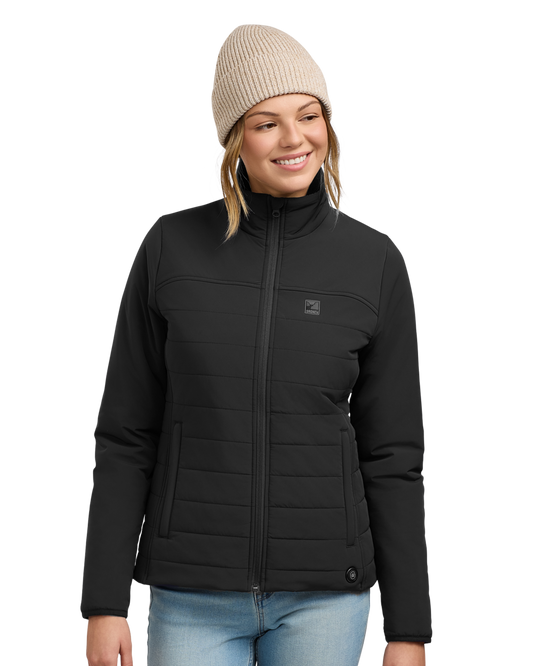 Sagney Heated Puffer Jacket with ewool 20 for women