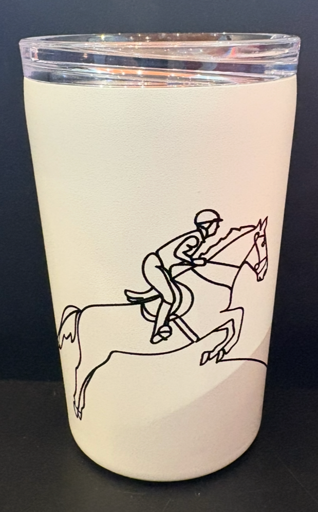 Cup equestre white