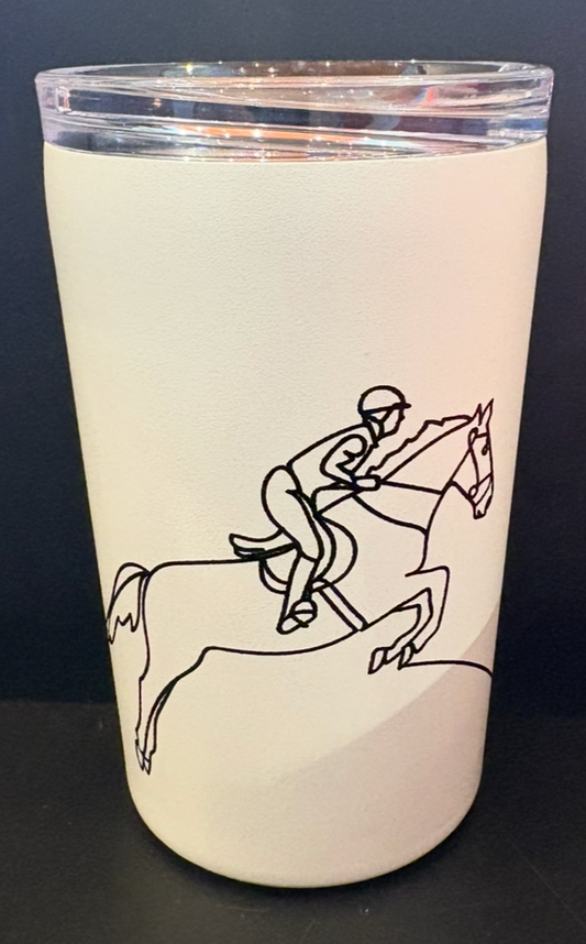 Cup equestre white