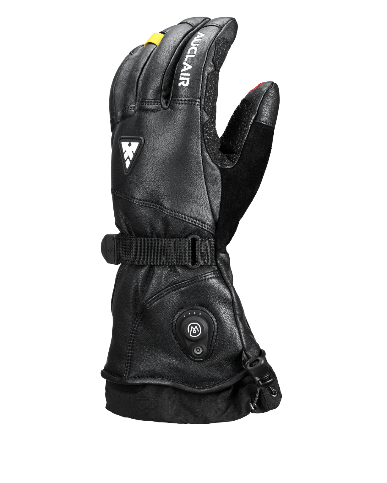 High performance heated ski glove