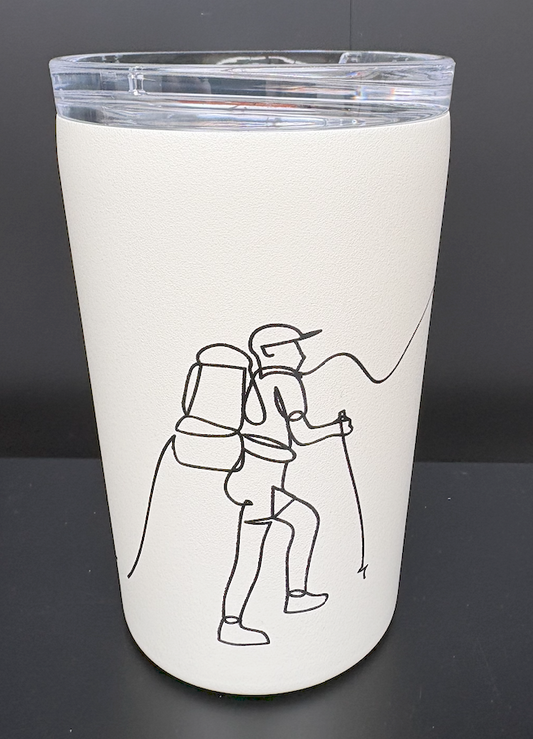 Cup camping white