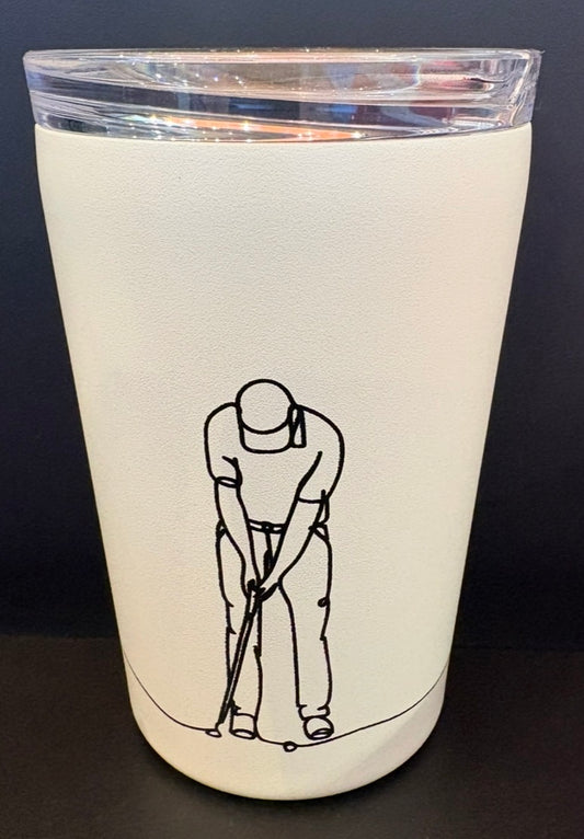 Cup golf white