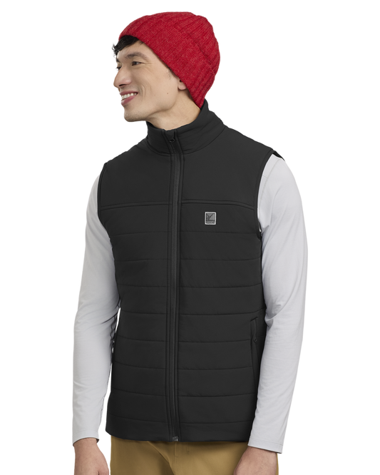 Sagney Heated Puffer Vest with ewool 20 for men